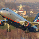 "Start" Airbus A320-214 (Aeroflot) Flughafen Karlovy Vary (Foto: Uwe Kragl)