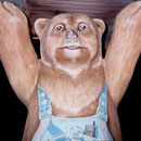 Von 2003 bis 2008 schmückte der gutmütig dreinschauende Buddy Bär das Foyer der Firmenzentrale in Wien.
