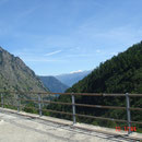 Vue sur les Alpes Valaisannes