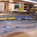 24.03.2012   Vorne die teilweise belegte Gleisgruppe 71, dahinter die Gleisgruppe 72.
