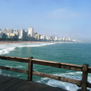 Strand von Ipanema von Leblon aus, 07.08.2011
