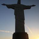 Abendstimmung auf dem Corcovado, 01.05.2011