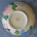 Plato pintado a mano en China para  F.S. Louie Berkeley