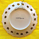 Vintage Alaska State souvenir plate with full color depictions of its attractions
