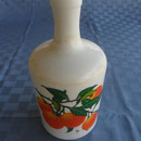Italy Painted Orange Juice Bottle