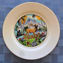 Vintage Colorado State souvenir plate