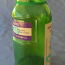 Beautiful all purpose green bottle Wheaton 8¼” tall w/ 2”x4” space carved for label