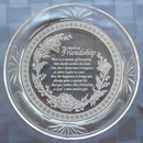 Miracle of Friendship crystal glass