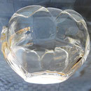 Linda confitera danesa de cristal