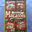 Vintage Casa Via Varicco Premium Macaroni Metal Tin Can Box Case