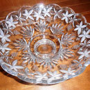 Hermoso centro de mesa Garden Terrace Crystal de Mikasa 
