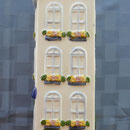 Parte posterior de la "casita" para tallarines