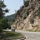 An beiden Enden des Kootenay Nationalparks gibt es kleine Canyons.