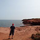 Rote Erde im Prince Edward Island National Park.