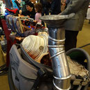 "Dampfbetriebener" Kinderwagen ;-)
