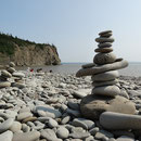 Cape Enrage in New Brunswick.