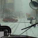 Schnee in Toronto: Winter aus der Sicht eines Strassenbahn-Fahrers.