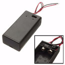 Portabateria con tapadera, interruptor con y sin plug plug 5.5x2.1mm