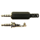 cuerpo plastico  4 polos 3.5mm