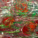 "NESOR", 100 x 80 cm, Acryl/Mischtechnik auf LW