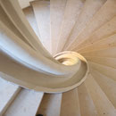 Wendeltreppe: Blick von oben
