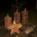 Die Advents - Dekoration sorgte für die vorweihnachtliche Stimmung