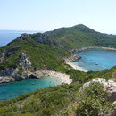 ... hier schon die Schmetterlingsbucht in Sicht