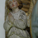 Betender Engel, Tonskulptur, Privatbesitz; Photo: G. Hoensbroech, Atelier Restaurator Schneider, Köln