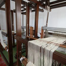 Exposition de deux métiers à tisser manuels, traditionnels de Lanzarote