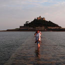 Zu Fuß unterwegs zu St. Michaels Mount