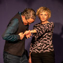 "Die Wunderübung"  Karl Müller, Elke Schwald        Foto: Helmut Bär