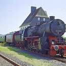Mit einem Sonderzug aus Gerolstein ist 52 8095 im April 1999 in Losheim angekommen - Foto: Michael Heinzel
