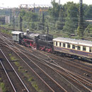 Anlässlich einer Veranstaltung der DB Gleisbau war die Lok im September 2003 in Duisburg zu Gast - Foto: Bernd Bastisch I