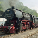 52 8095 hat mit einem Charterzug Gerolstein erreicht - Foto: André-Mathieu Fransolet II