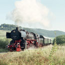 Am 10.09.1999 befindet sich die Lok bei Oos auf dem Weg nach Gondelsheim - Foto: Jan Heyden