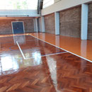 marcado de lineas, de canchas deportivas, basquetbol, voley