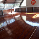 demarcion de pisos deportivos, basquet, voley