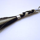Schlüsselanhänger geflochten 925/- Silber 59€