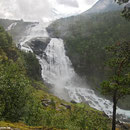 Nyatølsfossen, der zweite im Viererbund.