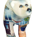 BUDDY BEAR BERLIN, Airbrusharbeit im Auftrag von RENTADOMO Ansicht 2
