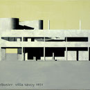 Villa Savoy '12, Acryl auf Leinwand 40 x 60 cm