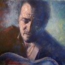 Bruce Springsteen '07, Öl auf Leinwand 80 x 110 cm