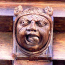 Sculpture de la Maison du Pèlerin- Amiens
