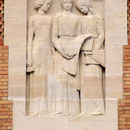 Haut-Relief d'Anne-Marie Roux- Conservatoire de Musique- Amiens