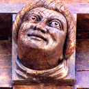 Sculpture de la Maison du Pèlerin- Amiens