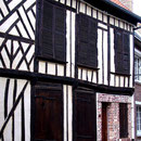 Maison à colombages dans le Vieux Saint-Valery