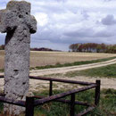 Fontaine-sur-Somme: la croix en 1996