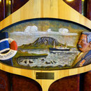 In den Fluren hingen diese Bilder über die Geschichte der Hurtigruten.