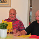 Ständchen im Alterszentrum am Etzel in Feusisberg zusammen mit Ehrenmitglied Fredy Fröhlich - Juli 2013