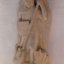 Wandrelief Hl. Florian, Sandstein